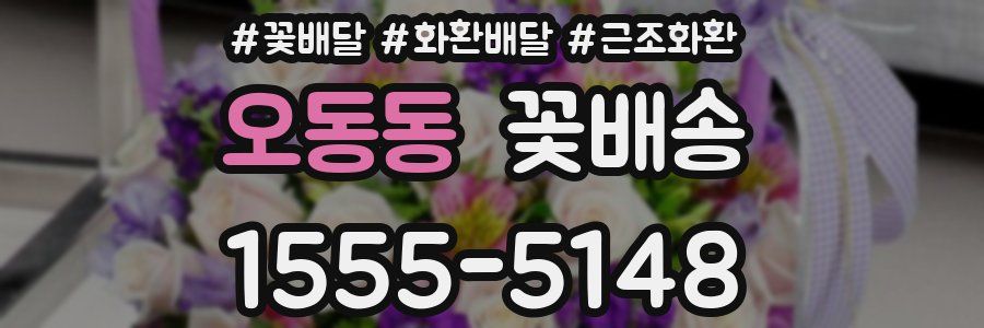 오동동 꽃배송