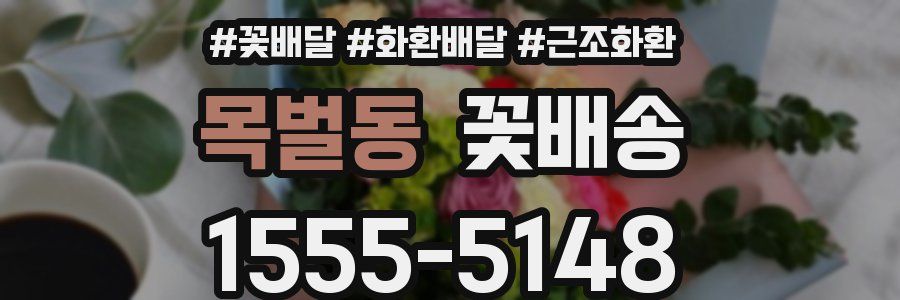 목벌동 꽃배송