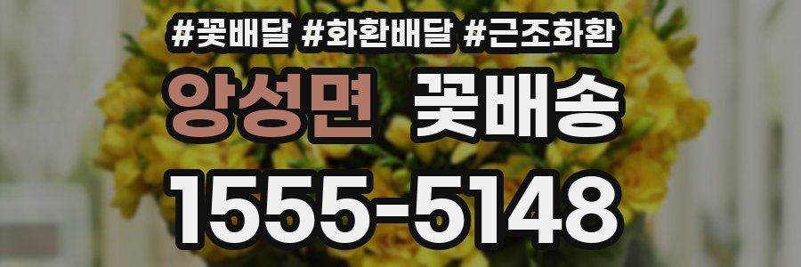 앙성면 꽃배송