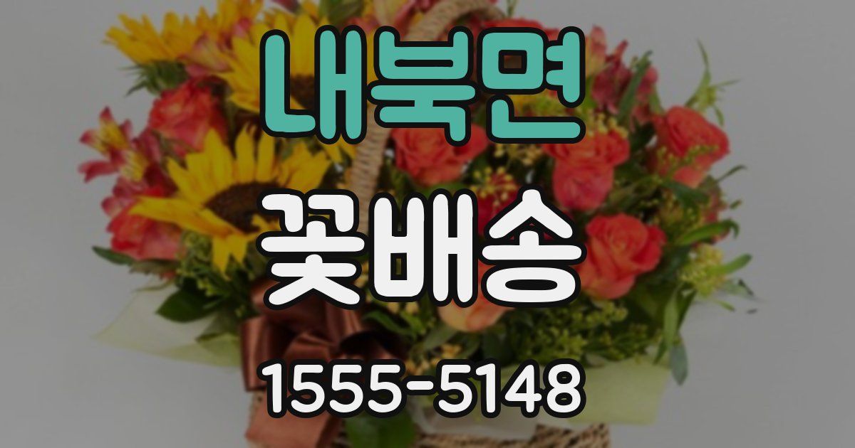 내북면 꽃배송
