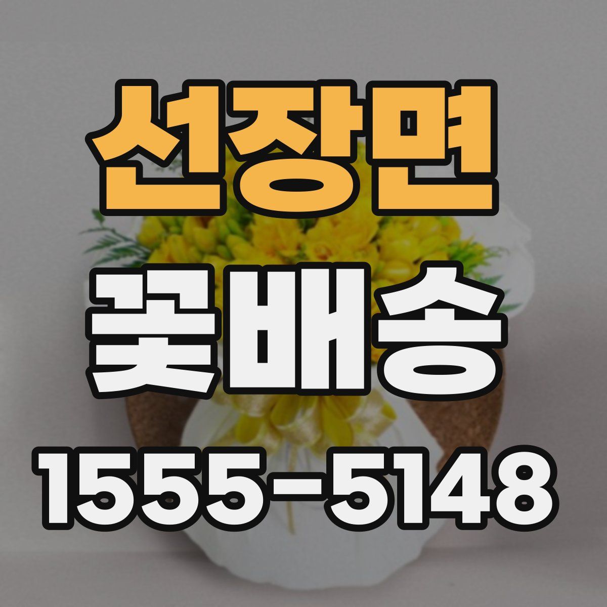선장면 꽃배송