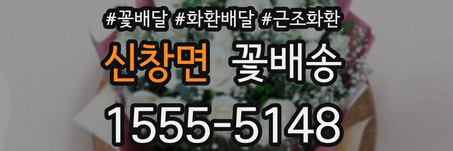 신창면 꽃배송