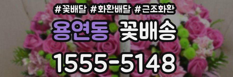 용연동 꽃배송