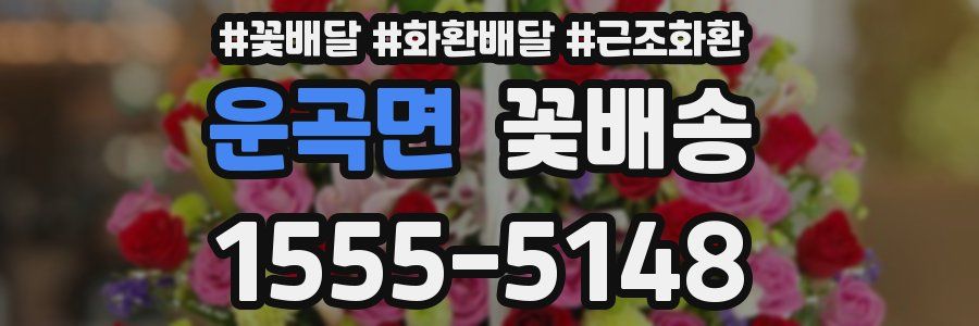 운곡면 꽃배송