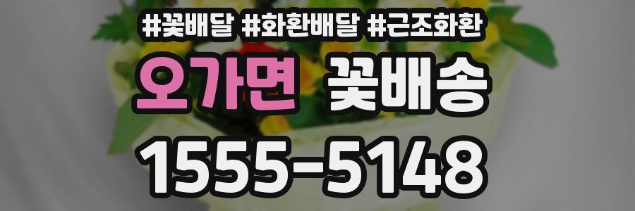 오가면 꽃배송
