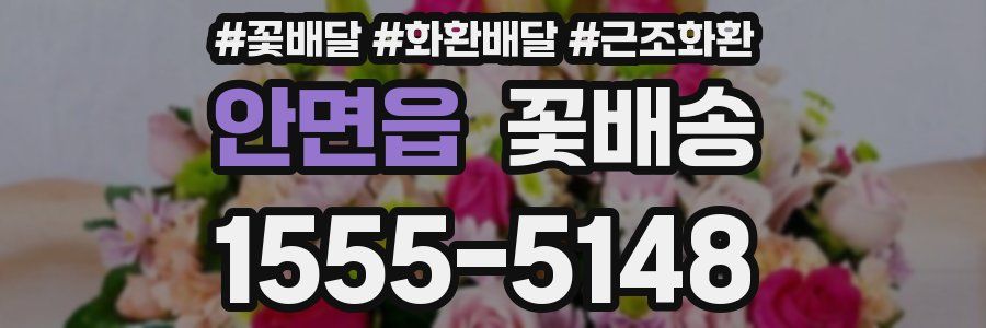 안면읍 꽃배송