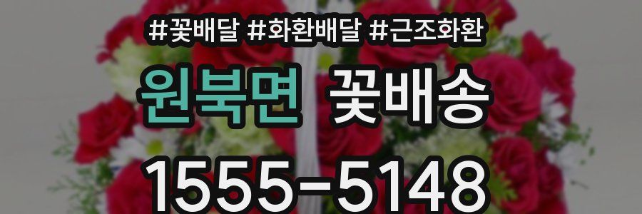 원북면 꽃배송