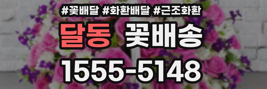 달동 꽃배송