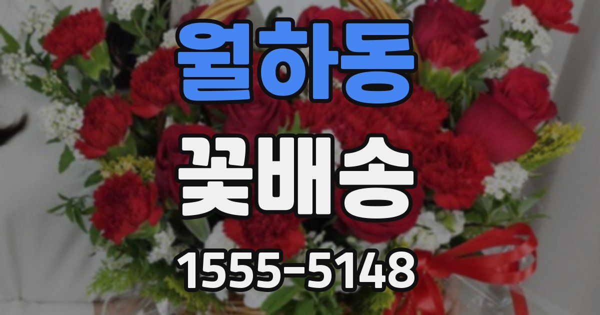 월하동 꽃배송
