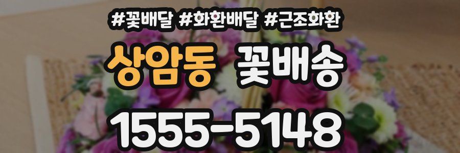 상암동 꽃배송