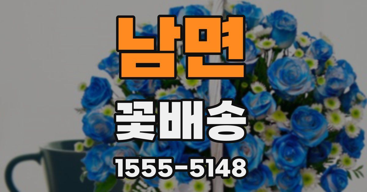 남면 꽃배송