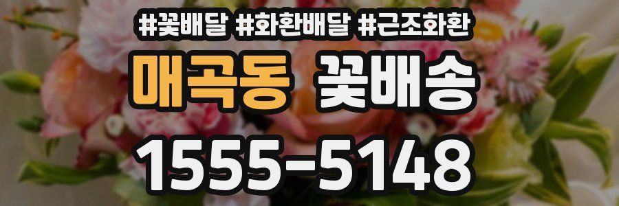 매곡동 꽃배송