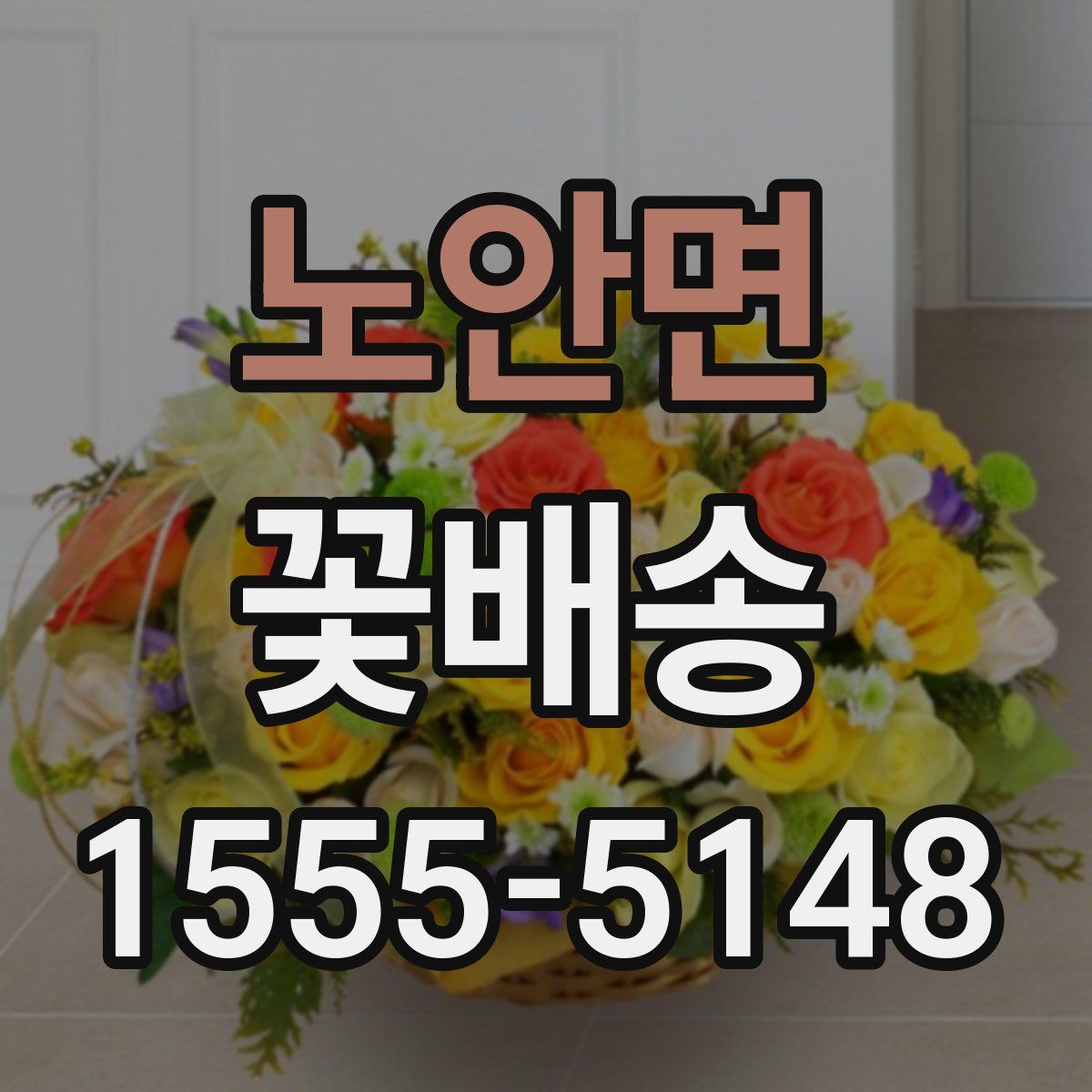 노안면 꽃배송