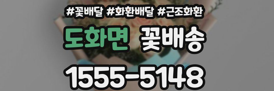 도화면 꽃배송