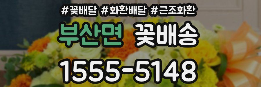 부산면 꽃배송