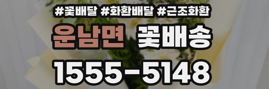 운남면 꽃배송