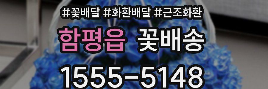 함평읍 꽃배송