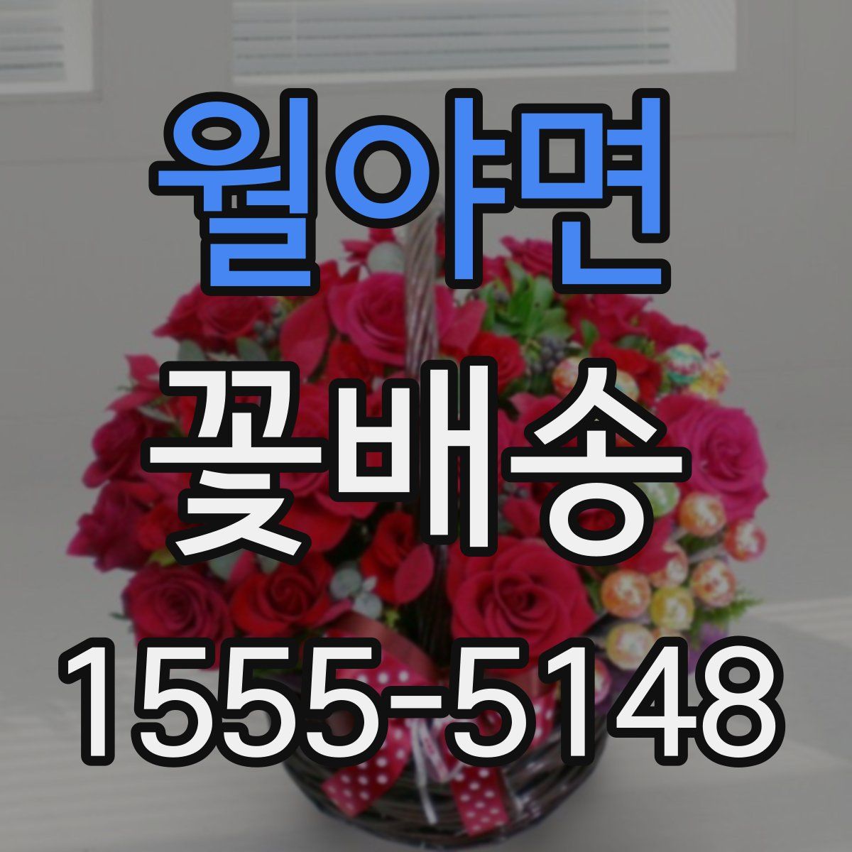 월야면 꽃배송
