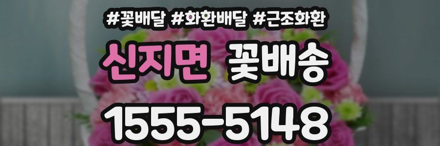 신지면 꽃배송