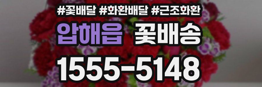 압해읍 꽃배송