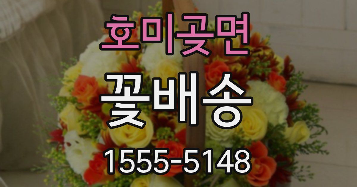 호미곶면 꽃배송