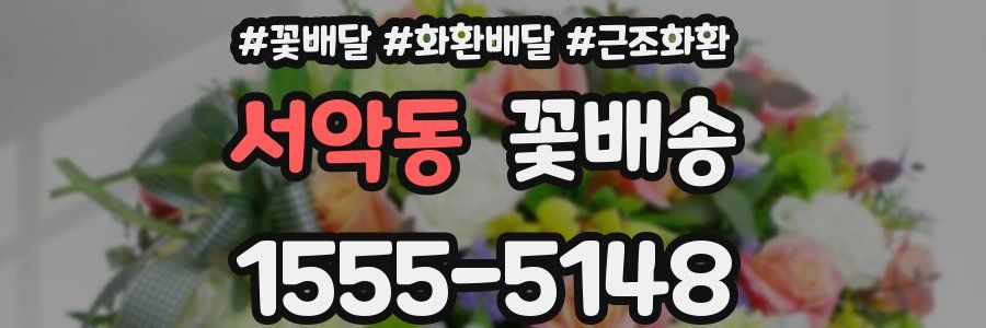 서악동 꽃배송