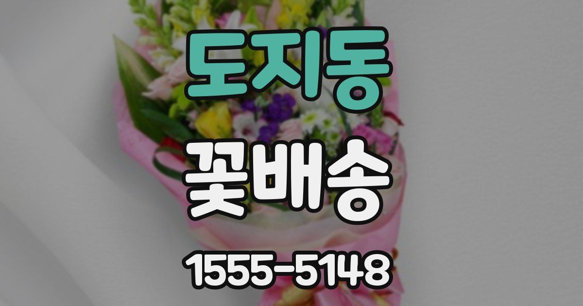 도지동 꽃배송