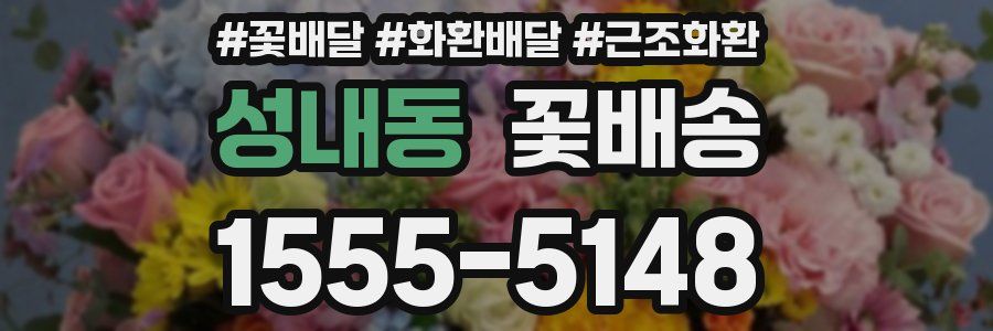 성내동 꽃배송