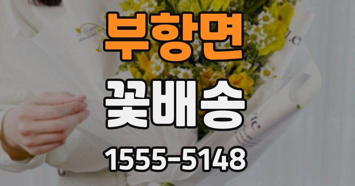 부항면 꽃배송