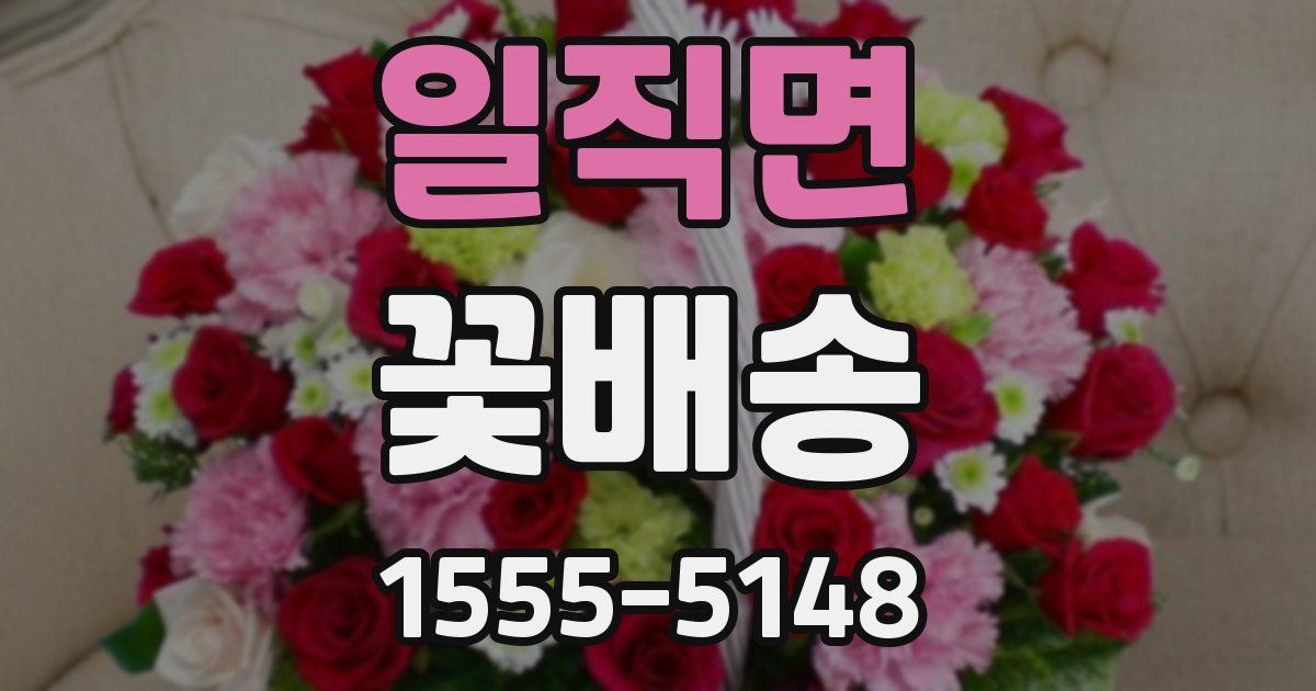 일직면 꽃배송