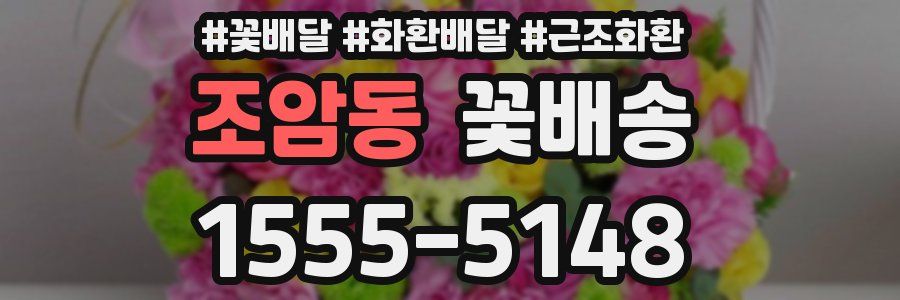 조암동 꽃배송