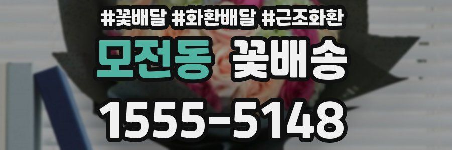모전동 꽃배송