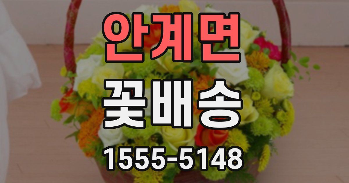 안계면 꽃배송