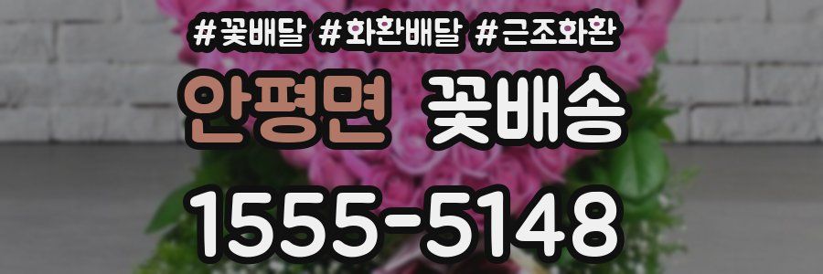안평면 꽃배송