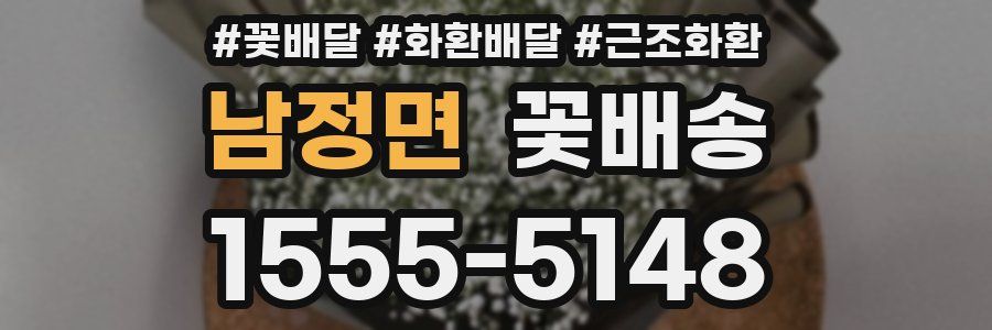 남정면 꽃배송