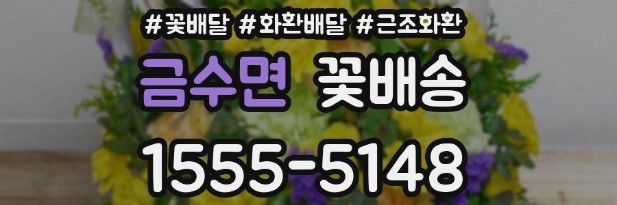 금수면 꽃배송