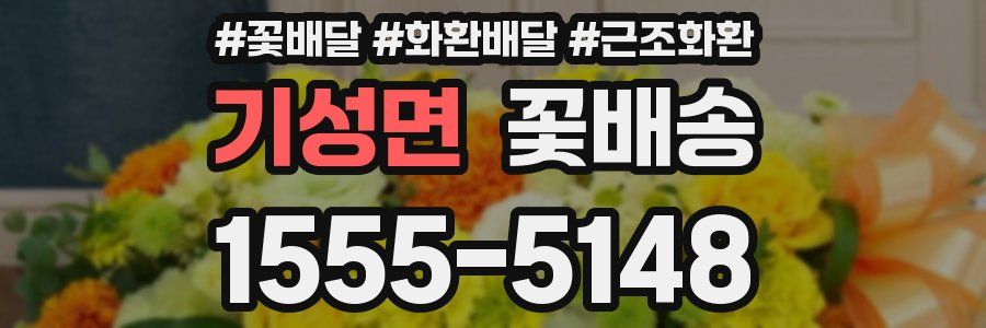 기성면 꽃배송