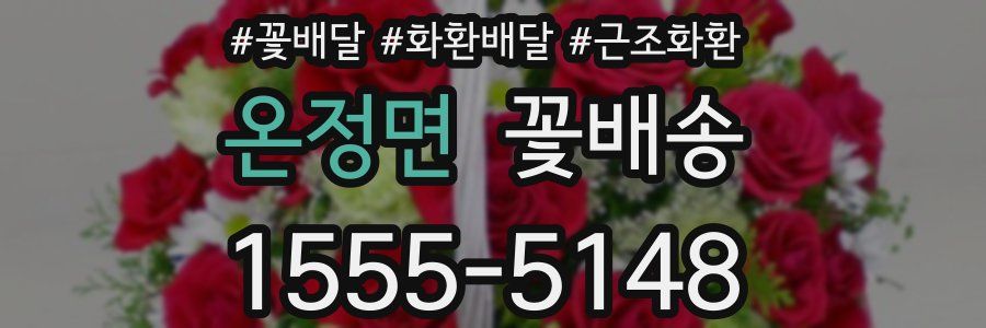 온정면 꽃배송