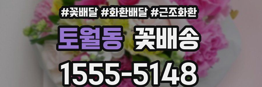 토월동 꽃배송