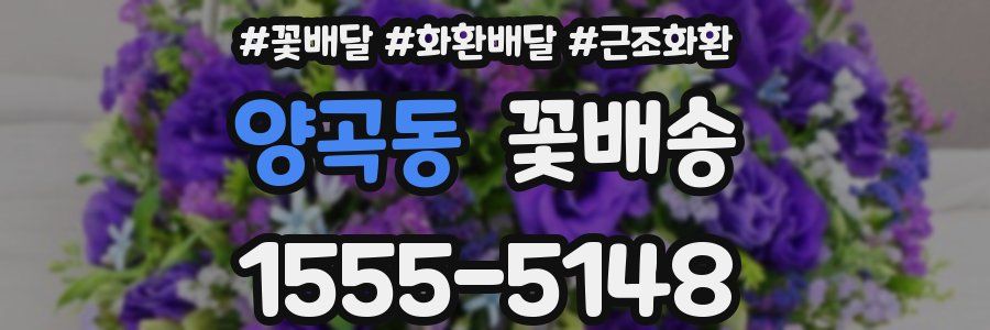 양곡동 꽃배송