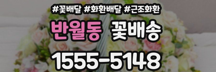 반월동 꽃배송