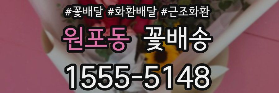 원포동 꽃배송