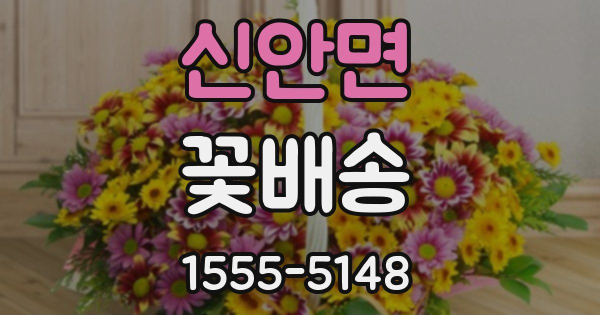 신안면 꽃배송