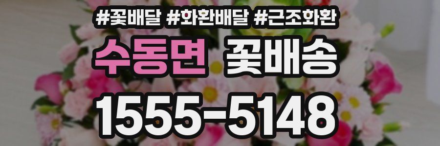 수동면 꽃배송