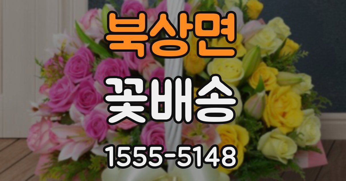 북상면 꽃배송