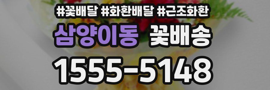 삼양이동 꽃배송