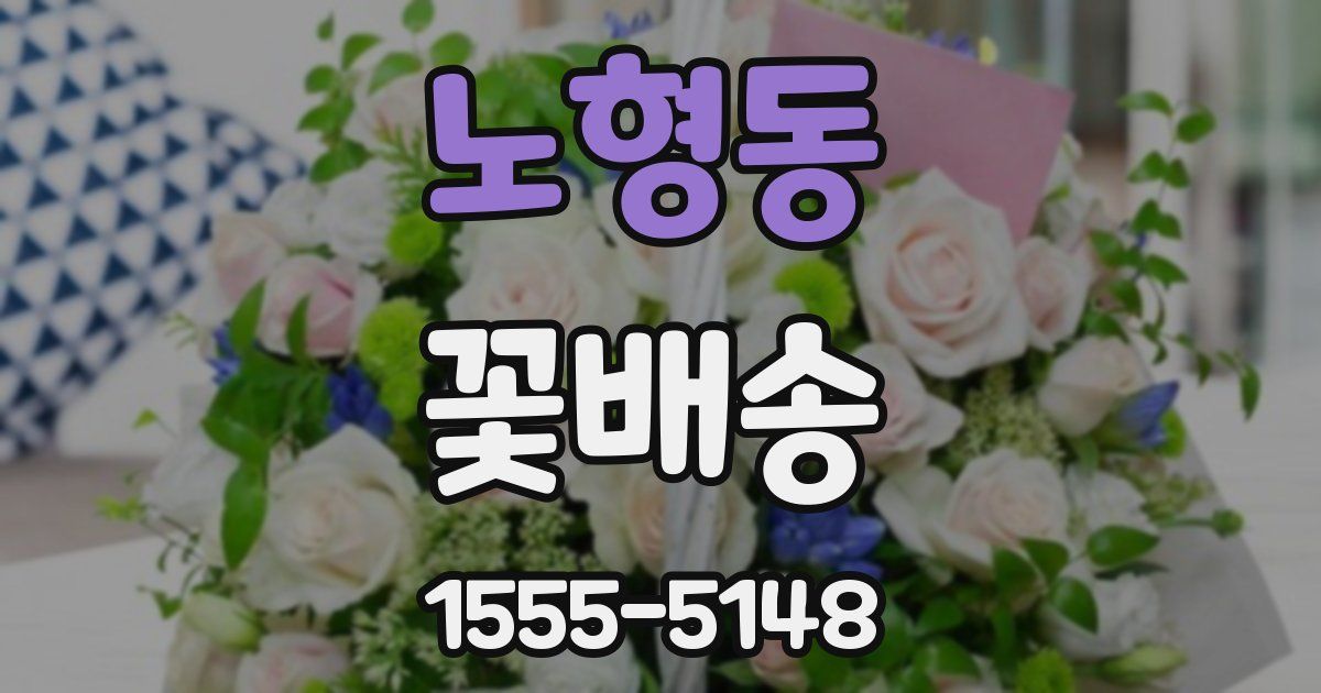 노형동 꽃배송