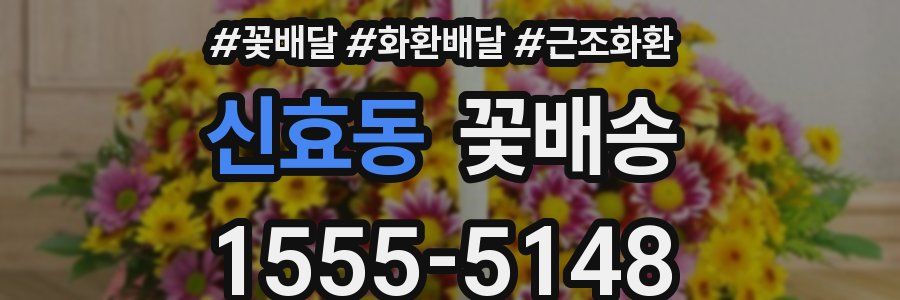 신효동 꽃배송