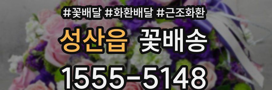 성산읍 꽃배송