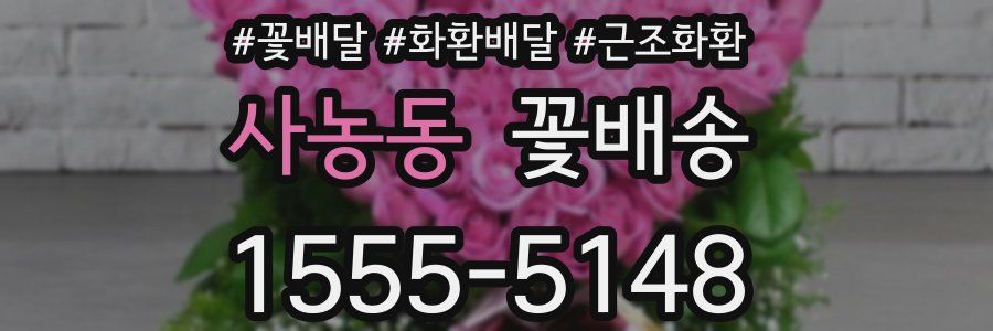 사농동 꽃배송